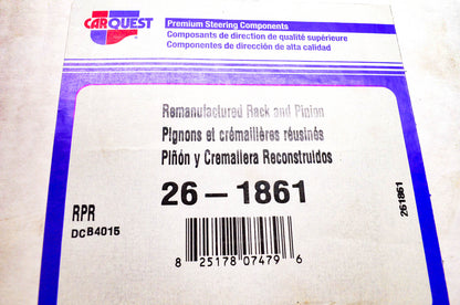 Carquest 26-1861 Remanufactured Rack & Pinion NOS