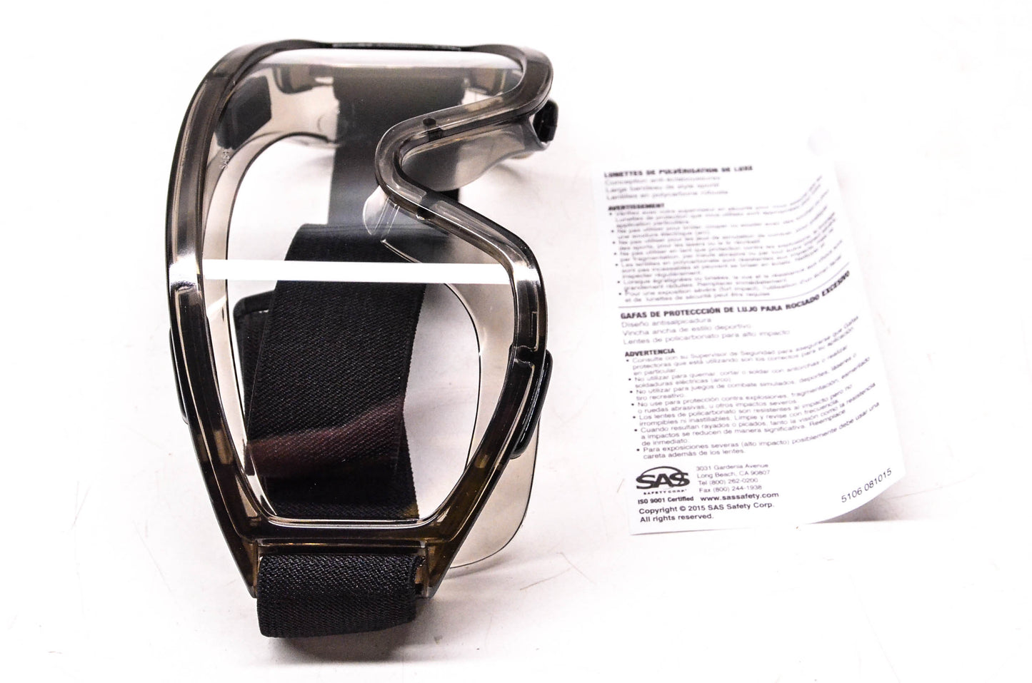 SAS Safety Corp 5106 Deluxe Overspray Goggles NOS