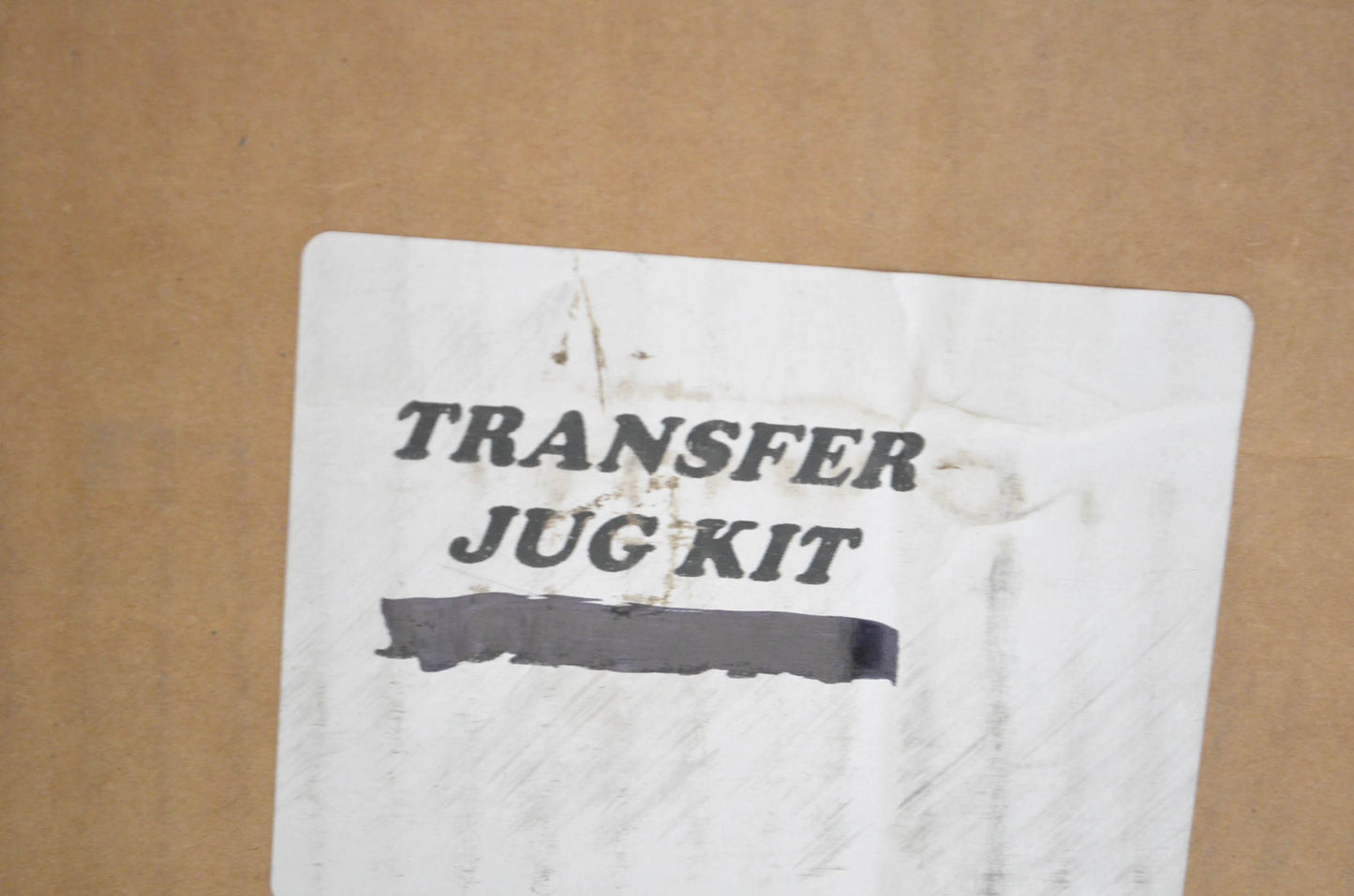 CarQuest TRANSFERJUGKIT 6 Quart Transfer Jug NOS