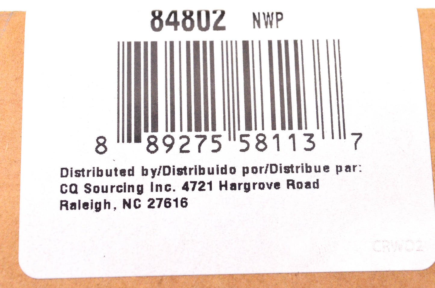 Carquest 84802 Water Outlet NOS