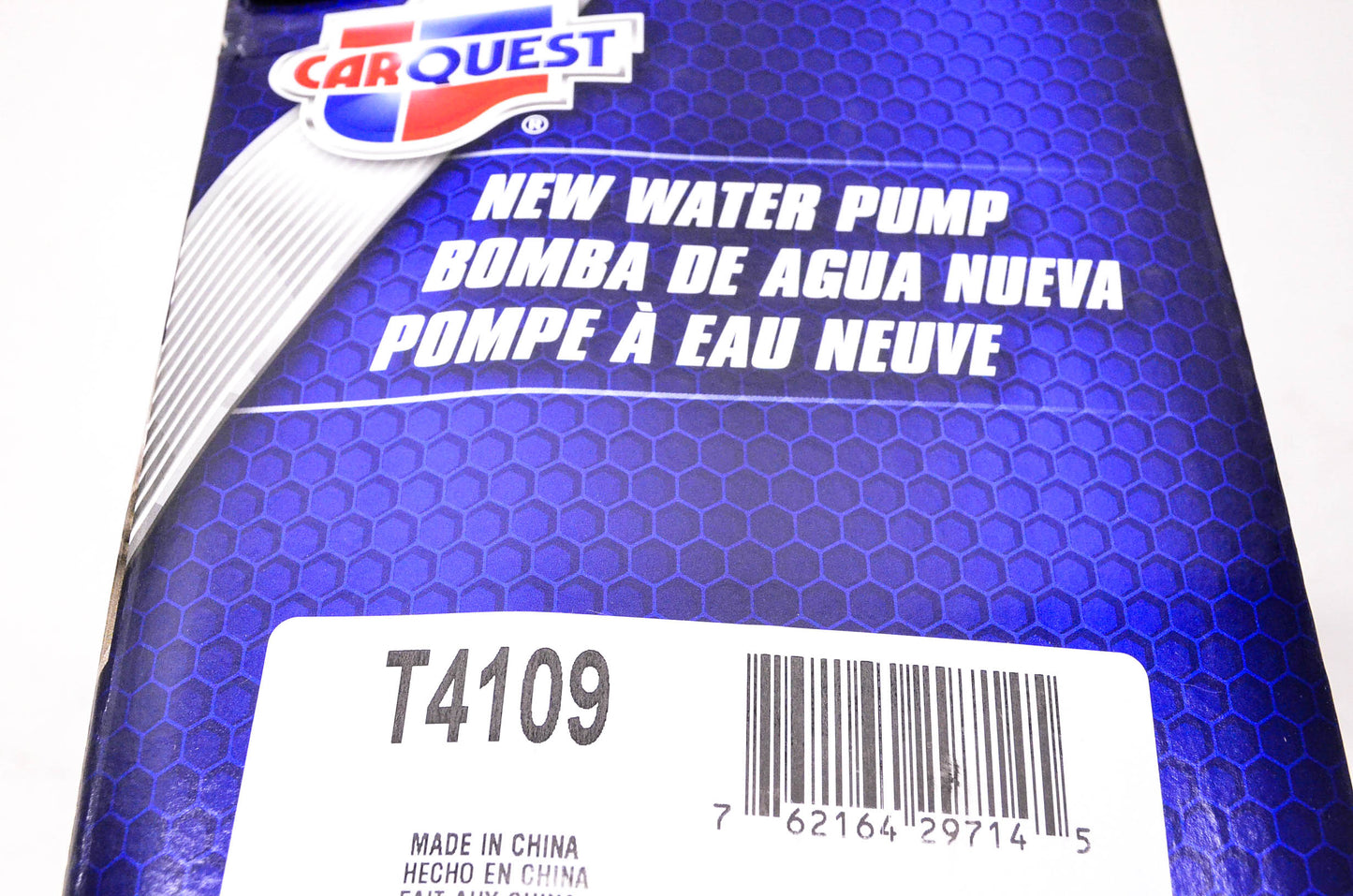 Carquest T4109 Water Pump NOS
