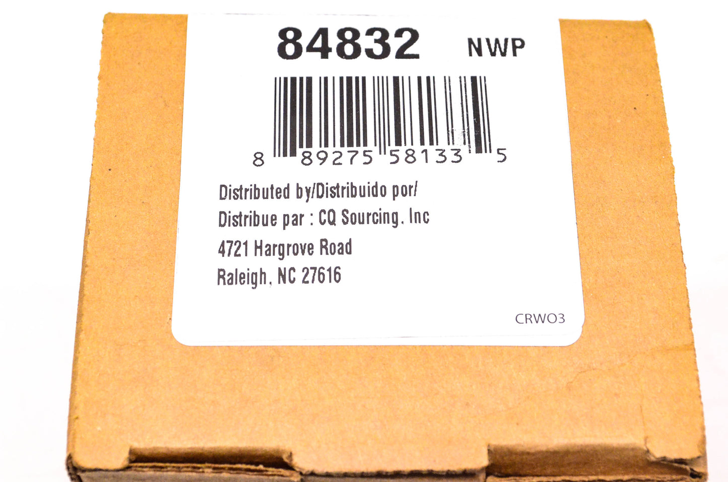 Carquest 84832 Water Outlet NOS