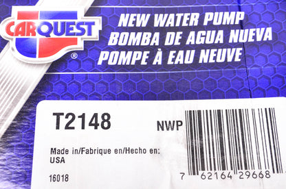 Carquest T2148 Water Pump NOS