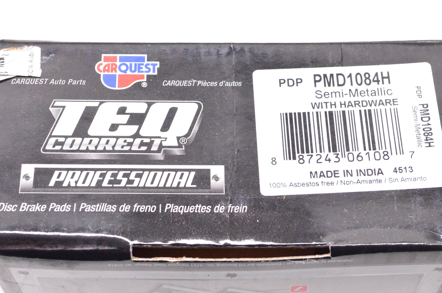 Carquest PMD1084H Semi-Metallic Disc Brake Pad Kit NOS