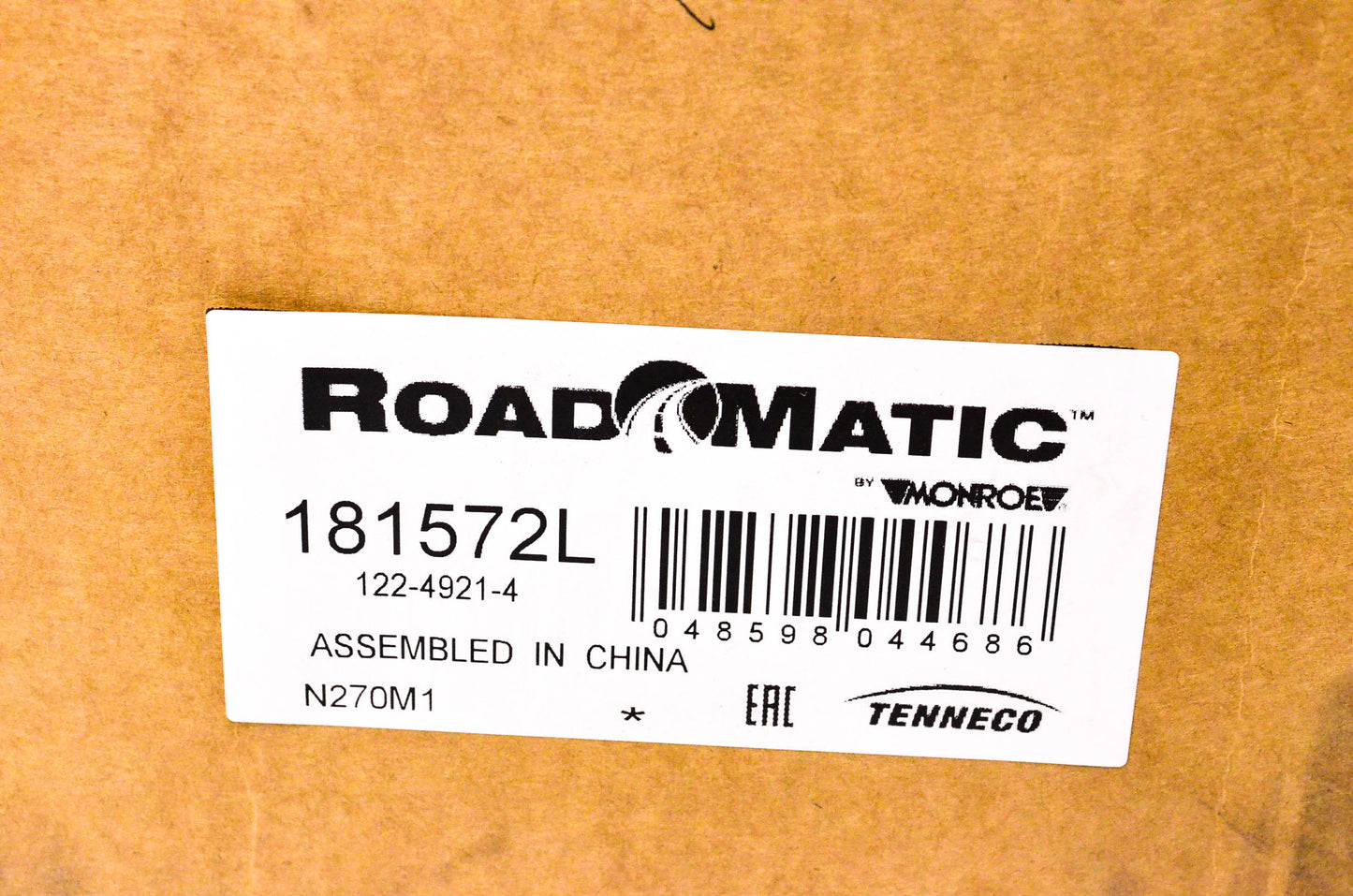 Monroe 181572L Road Matic Strut Assembly NOS