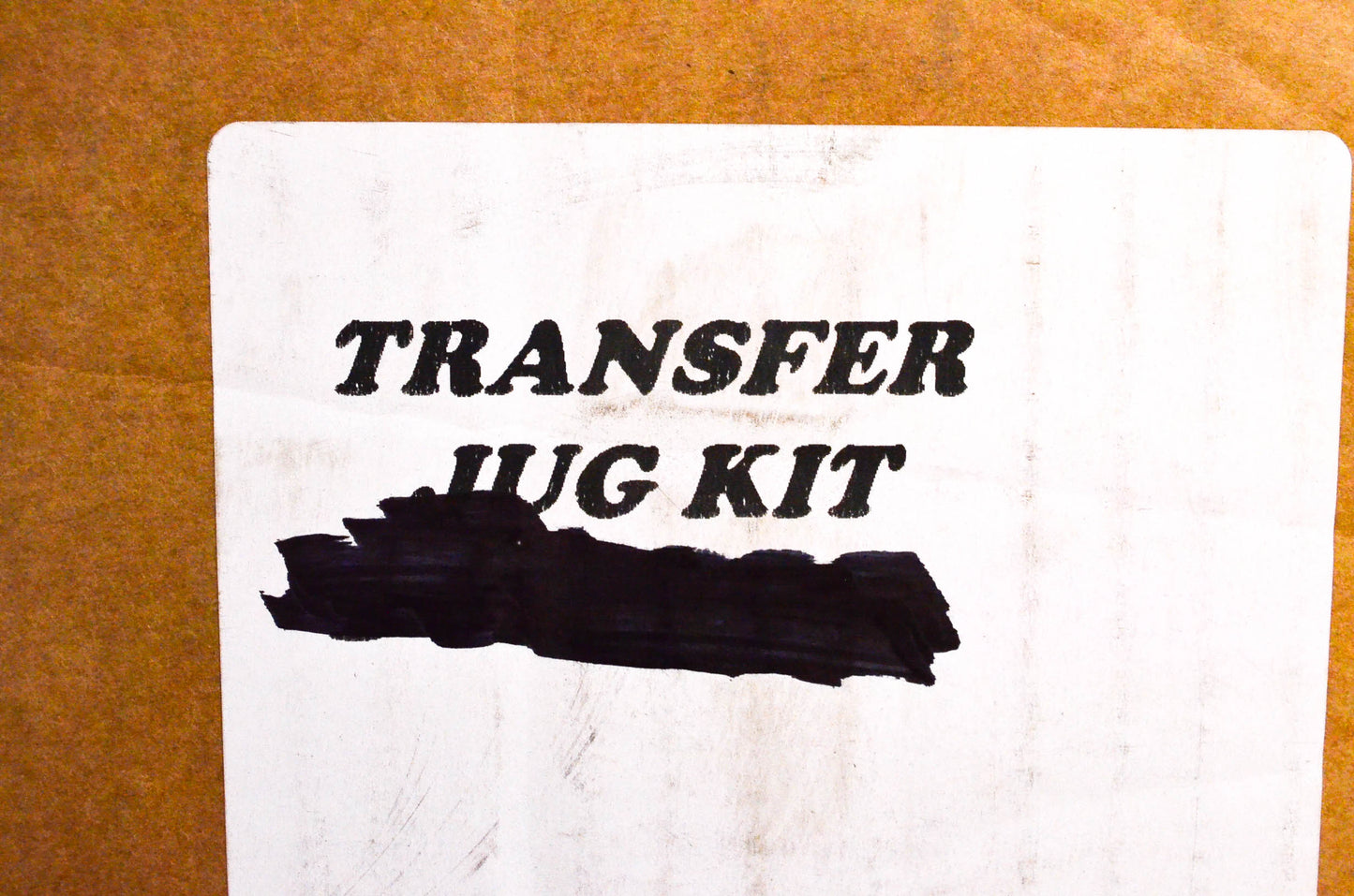 Carquest TRANSFERJUGKIT 6 Quart Transfer Jug NOS