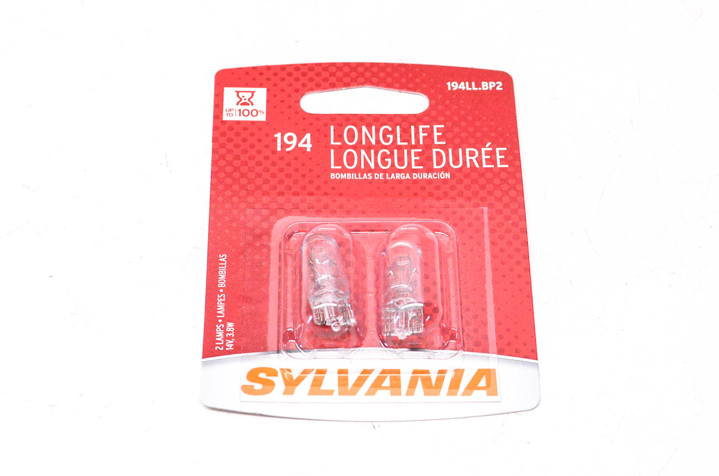 Sylvania 194LL.BP2 Sylvania Longlife Lamps NOS