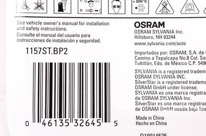 Sylvania 1157ST.BP2 Sylvania Silverstar Lamps NOS