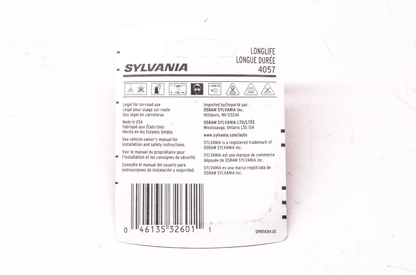 Sylvania 4057LL.BP2 Sylvania Longlife Lamps NOS
