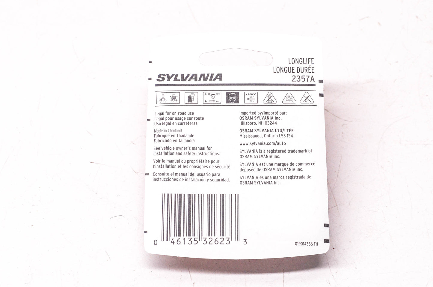 Sylvania 2357ALL.BP2 Sylvania Longlife Lamps NOS