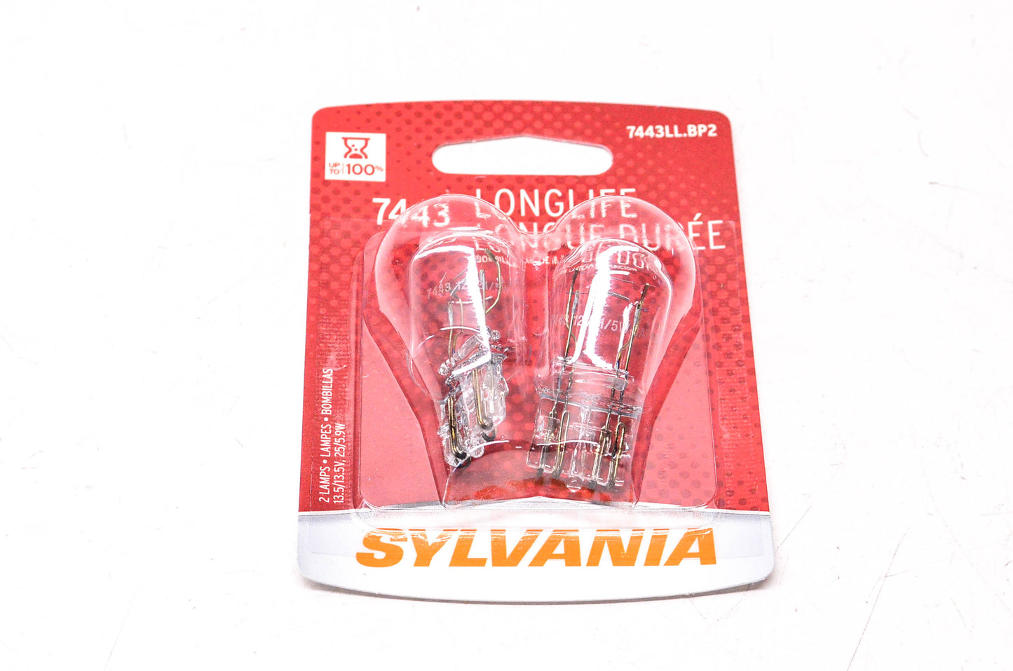 Sylvania 7443LL.BP2 Sylvania Longlife Lamps NOS