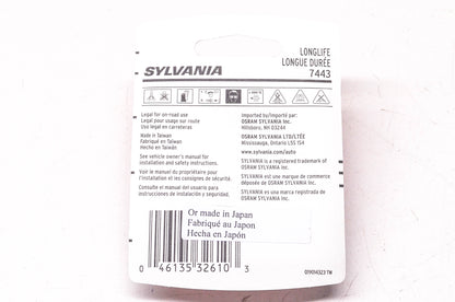Sylvania 7443LL.BP2 Sylvania Longlife Lamps NOS