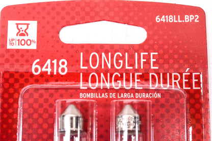 Sylvania 6418LL.BP2 Sylvania Longlife Lamps NOS