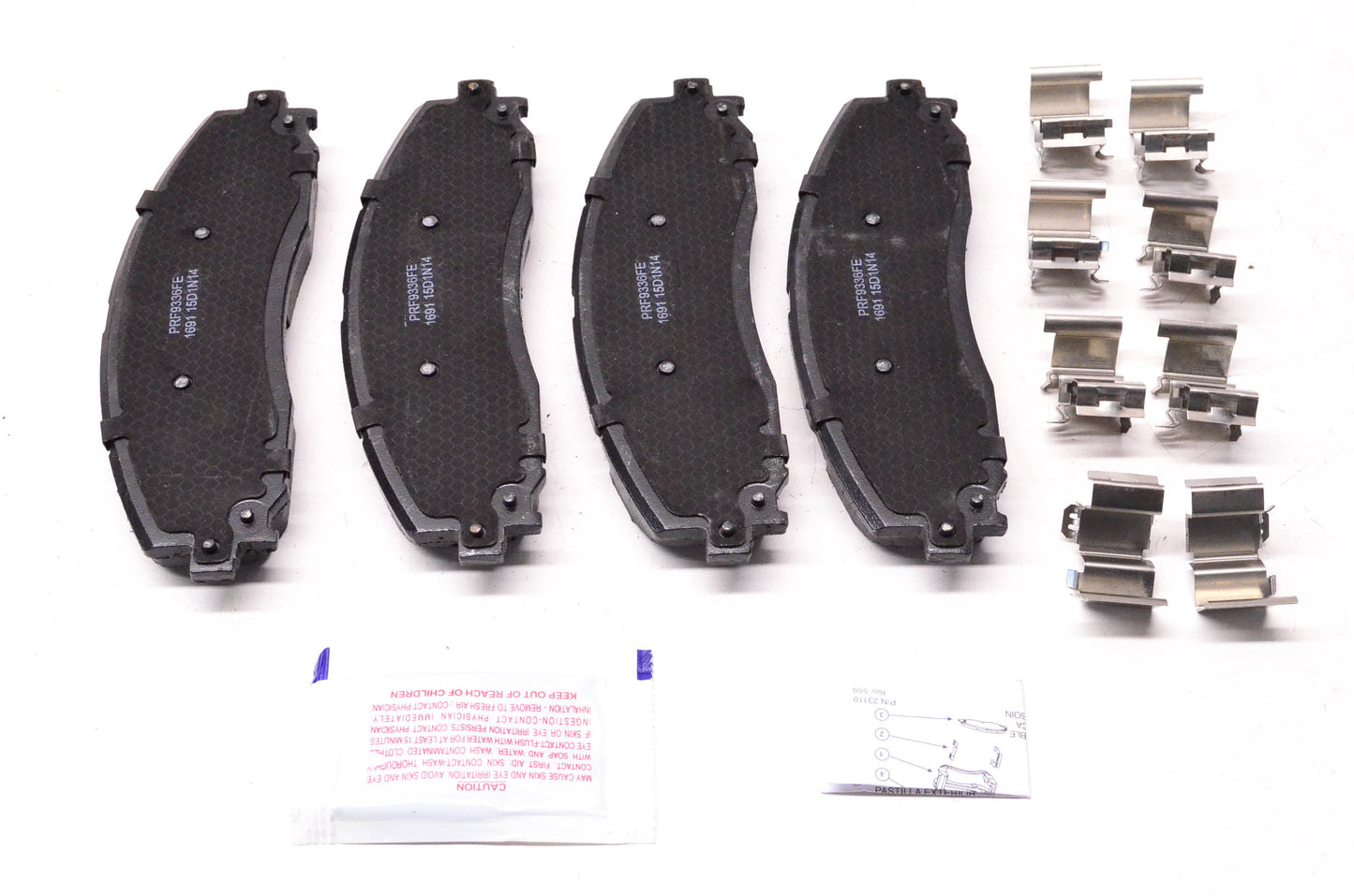 Carquest PMD1691H Semi-Metallic Disc Brake Pad Kit NOS