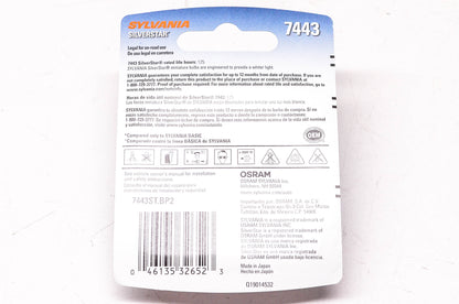 Sylvania 7443ST.BP2 Sylvania Silverstar Lamps NOS