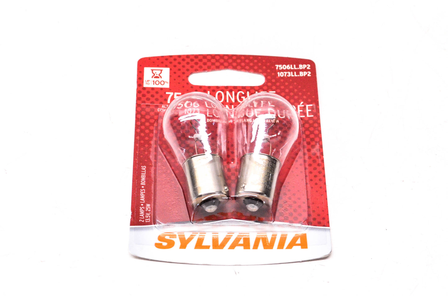 Sylvania 7506LL.BP2, 1073LL.BP2 Sylvania Longlife Lamps NOS