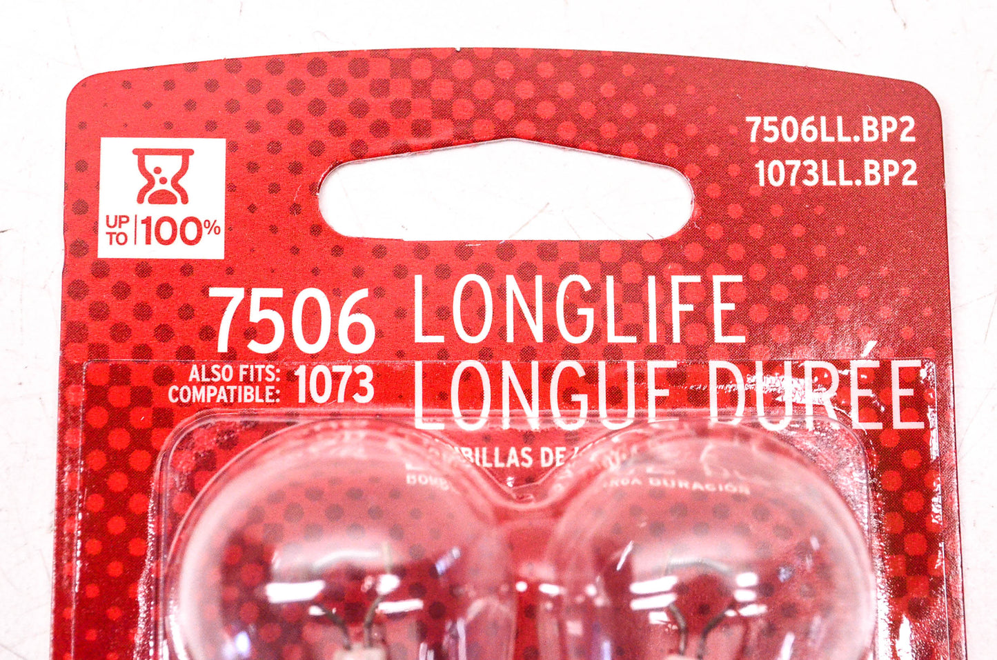 Sylvania 7506LL.BP2, 1073LL.BP2 Sylvania Longlife Lamps NOS