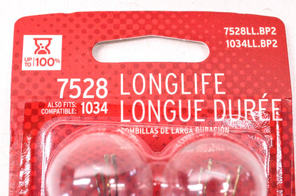 Sylvania 7528LL.BP2, 1034LL.BP2 Sylvania Longlife Lamps NOS