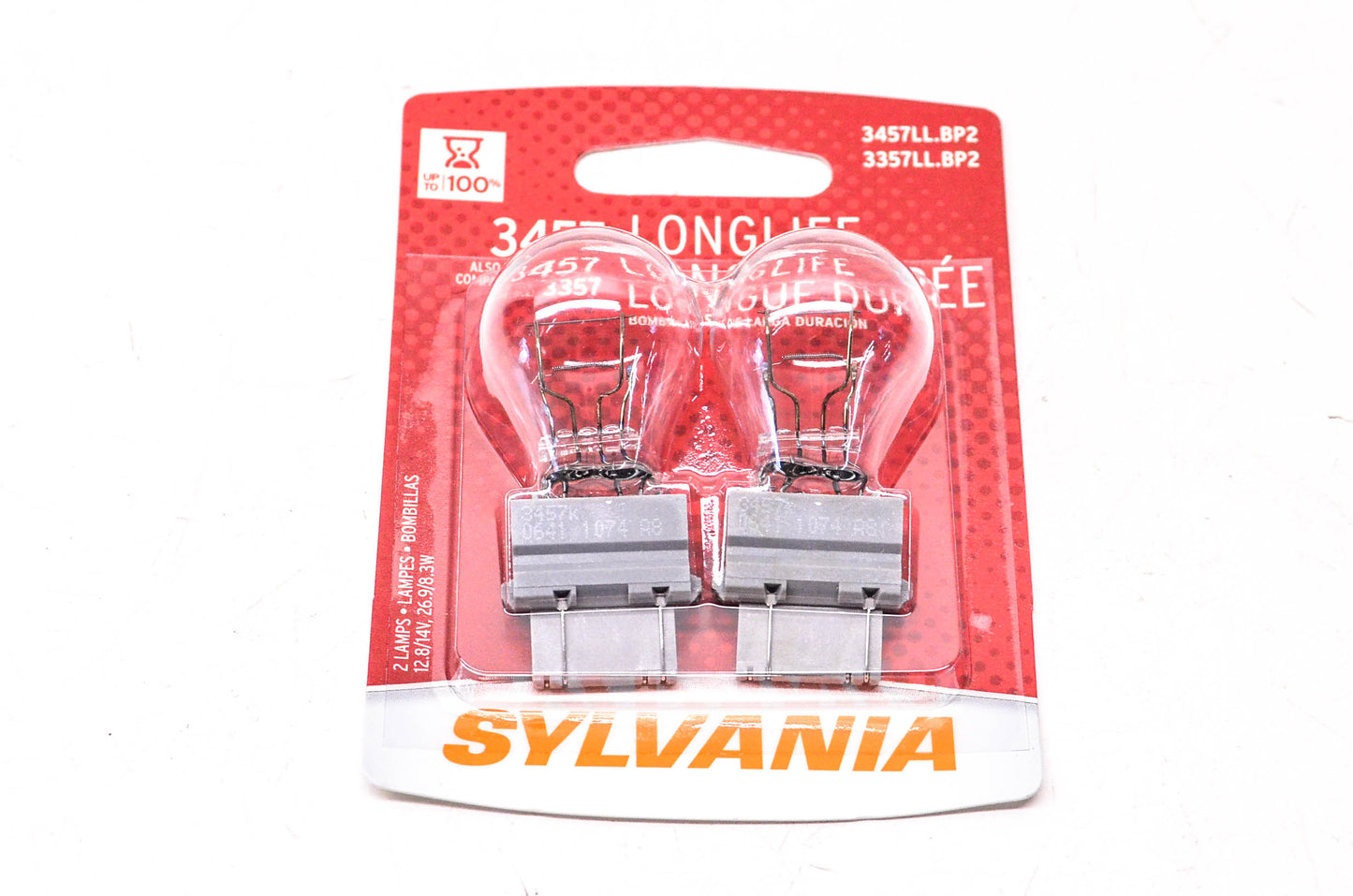 Sylvania 3457LL.BP2, 3357LL.BP2 Sylvania Longlife Lamps NOS