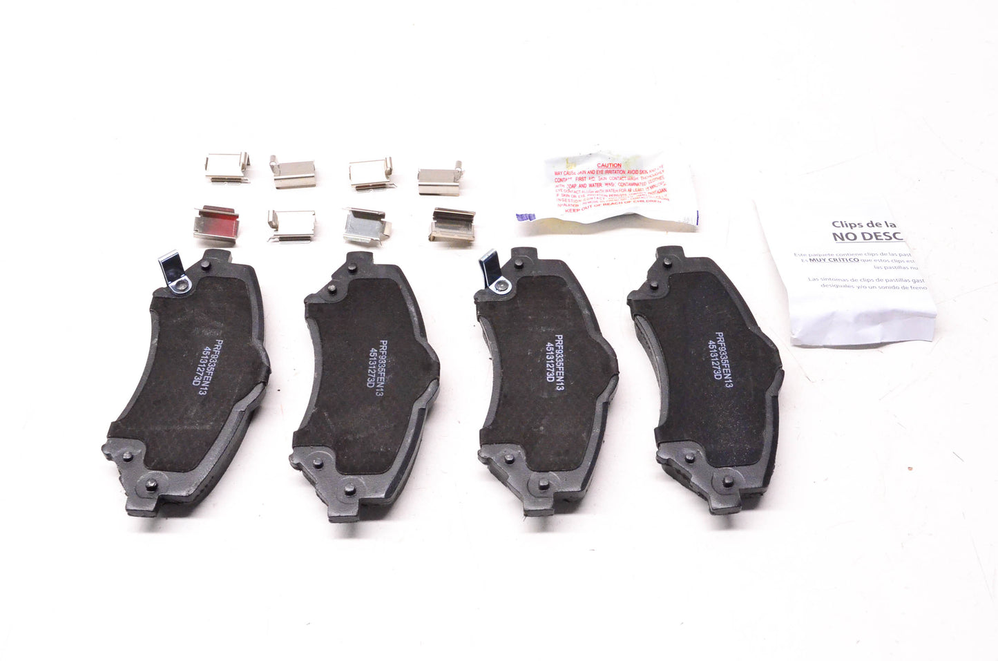 Carquest PMD1273H Semi-Metallic Disc Brake Pad Kit NOS