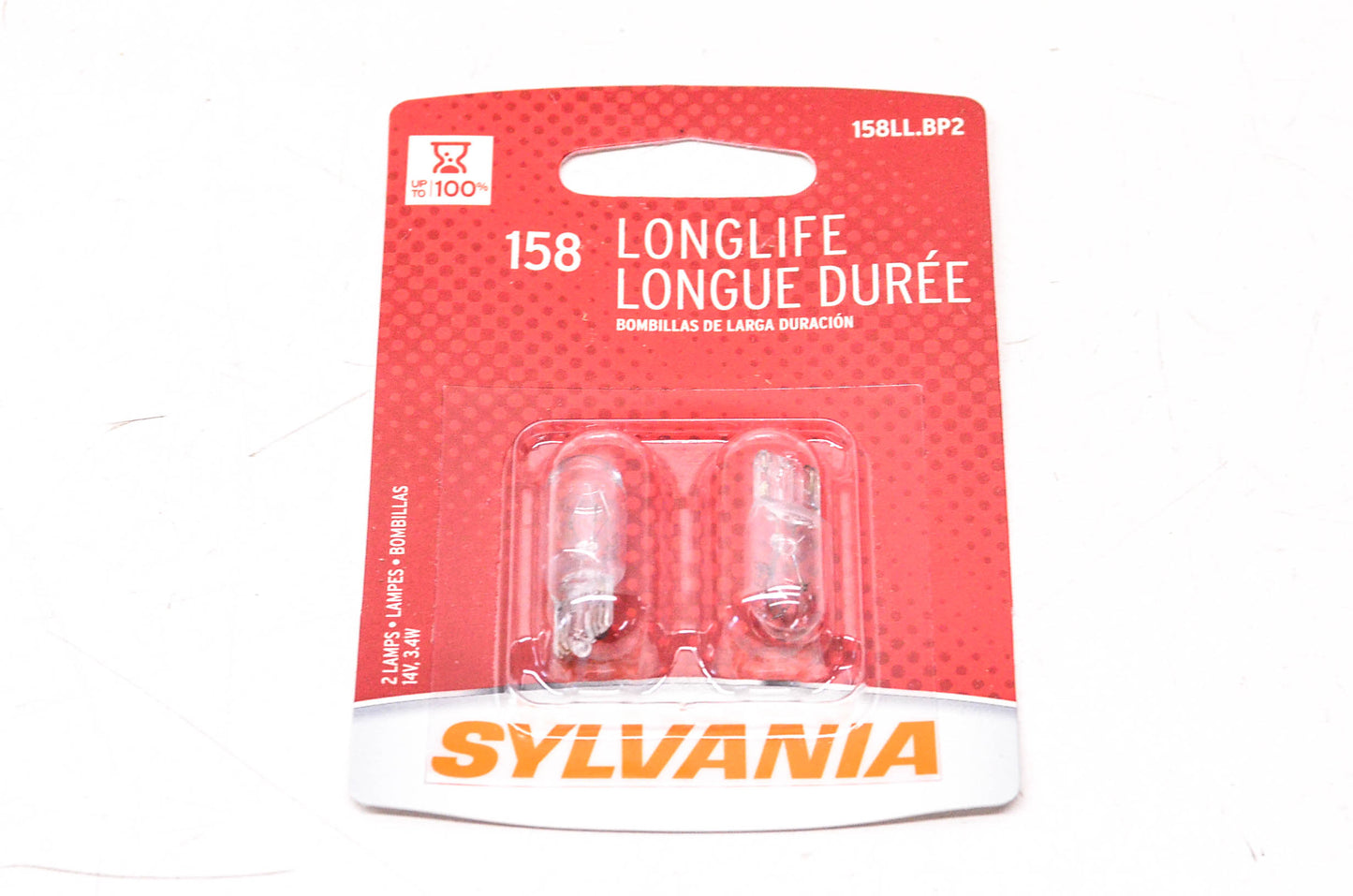 Sylvania 158LL.BP2 Sylvania Longlife Lamps NOS