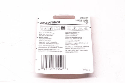 Sylvania 158LL.BP2 Sylvania Longlife Lamps NOS