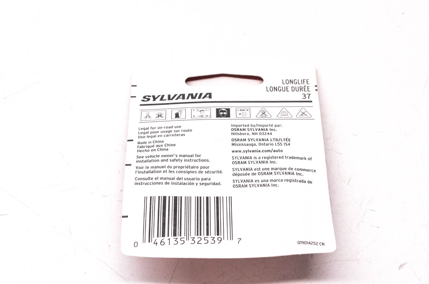 Sylvania 37LL.BP2 Sylvania Longlife Lamps NOS