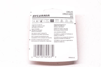 Sylvania 912LL.BP2 Sylvania Longlife Lamps NOS