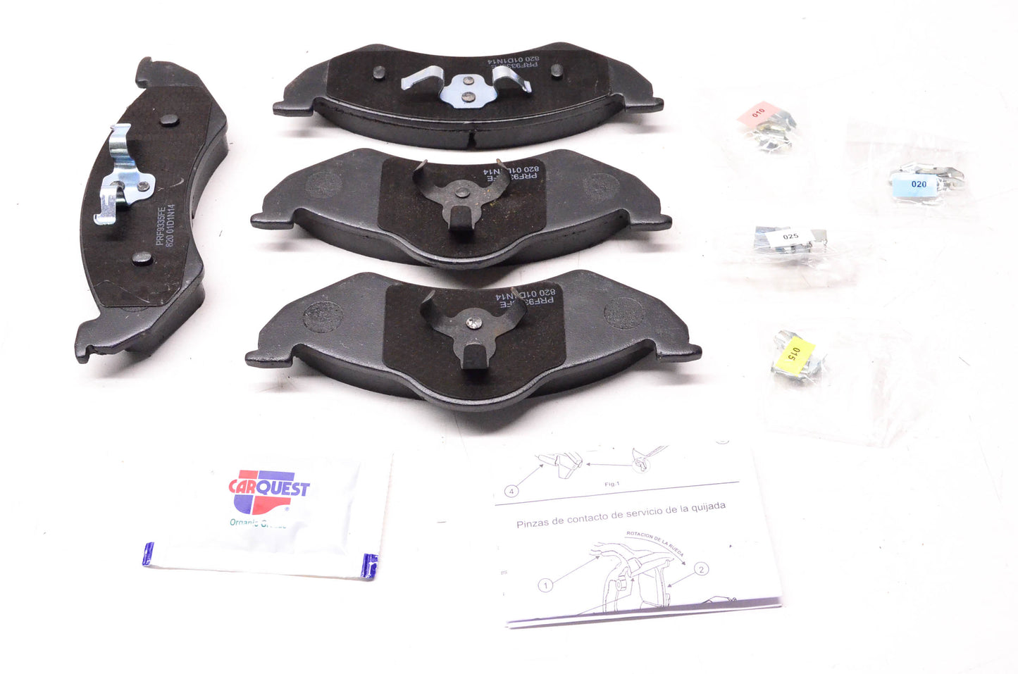 Carquest PMD820H Semi-Metallic Disc Brake Pad Kit NOS