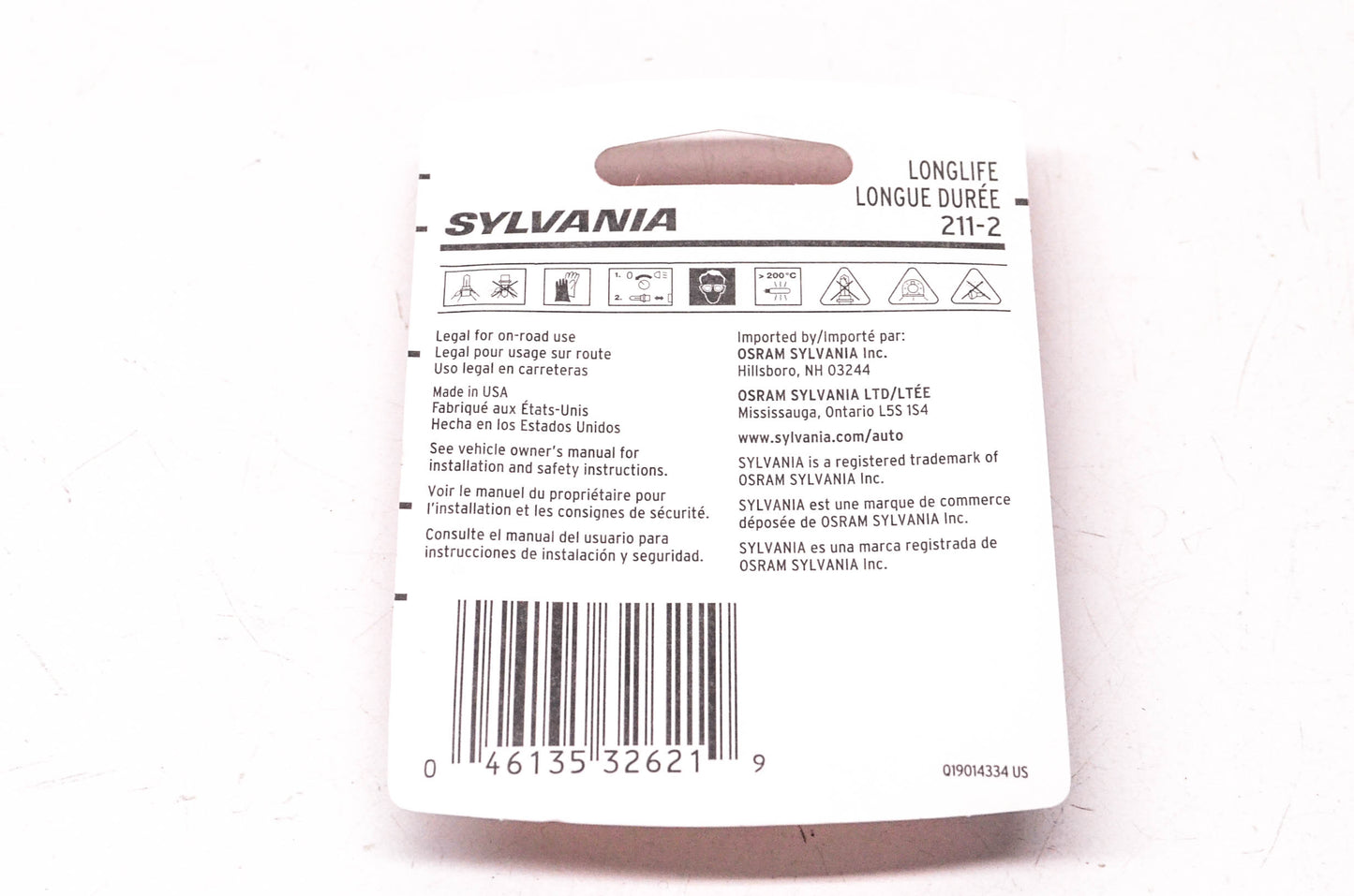 Sylvania 211-2LL.BP2 Sylvania Longlife Lamps NOS