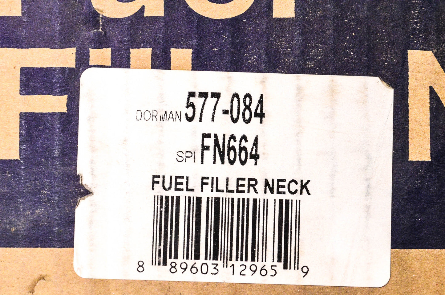 Spectra Premium FN664, 577-084 Fuel Filler Neck NOS