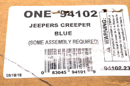 Lisle 94102 Carquest Blue Low Profile Creeper NOS