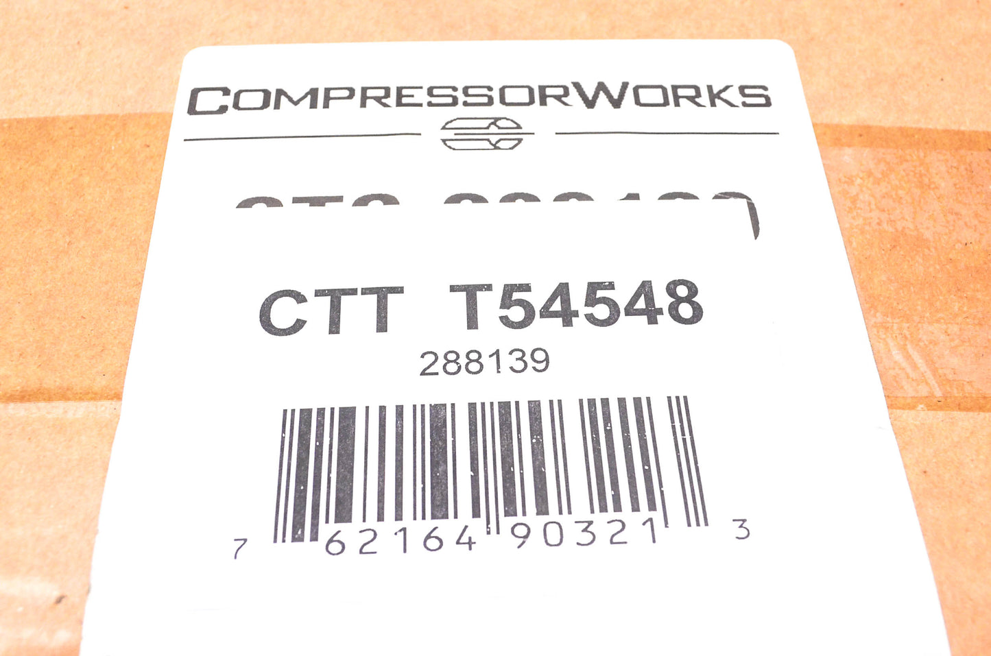 Compressor Works CTT T54548, 288139 A/C Evaporator Core NOS