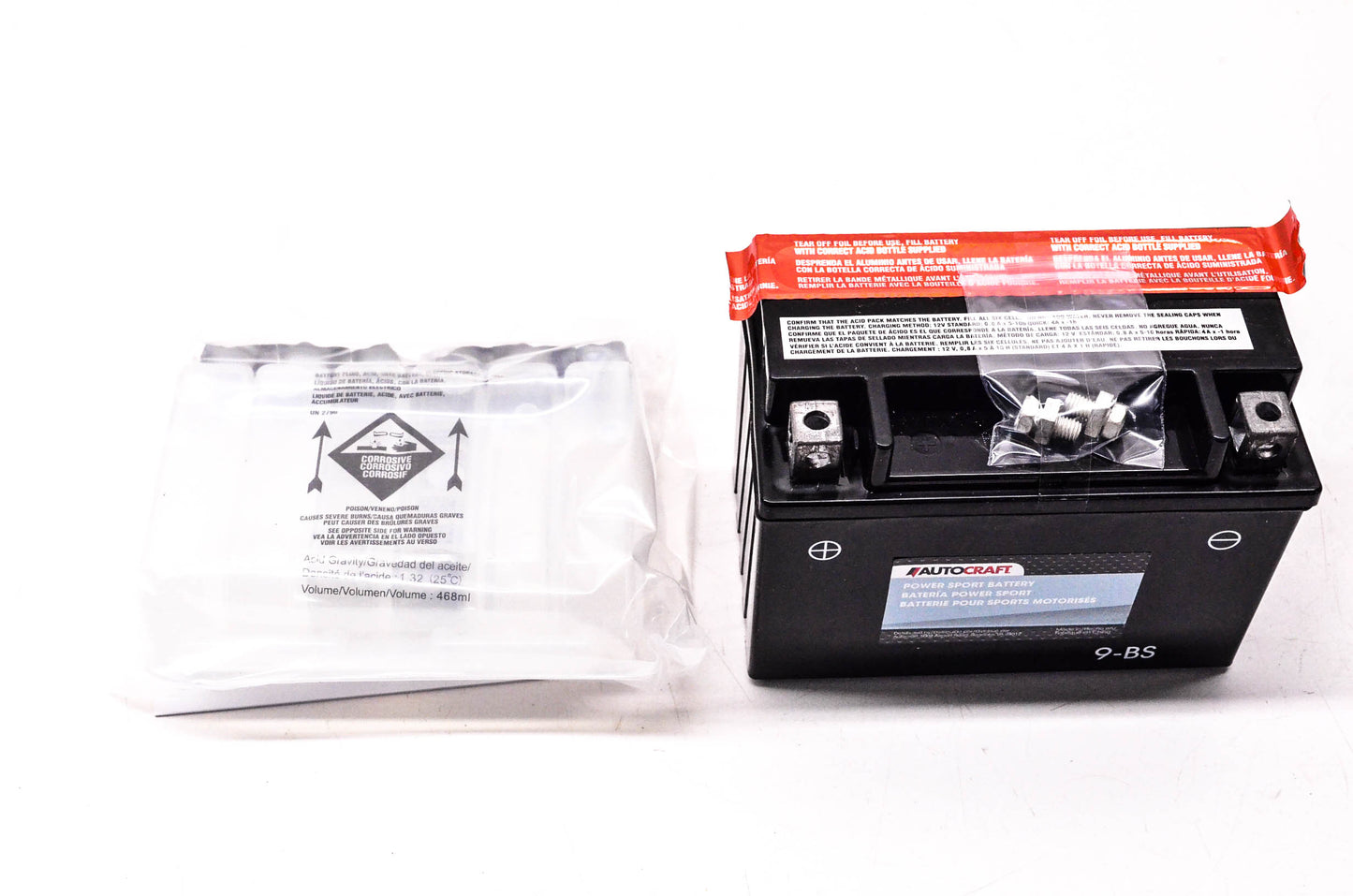 Autocraft 9-BS Power Sport Battery NOS