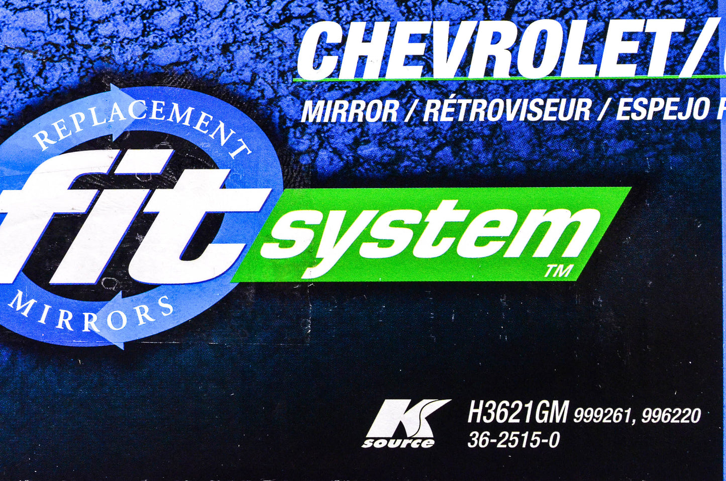 Fit System Chevy GMC Pick-up Van Suburban Sideview Mirror NOS