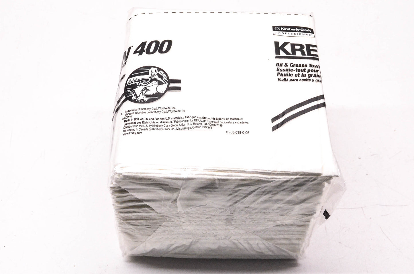 Kimberly-Clark 33036 56 Count Oil & Grease Towels NOS