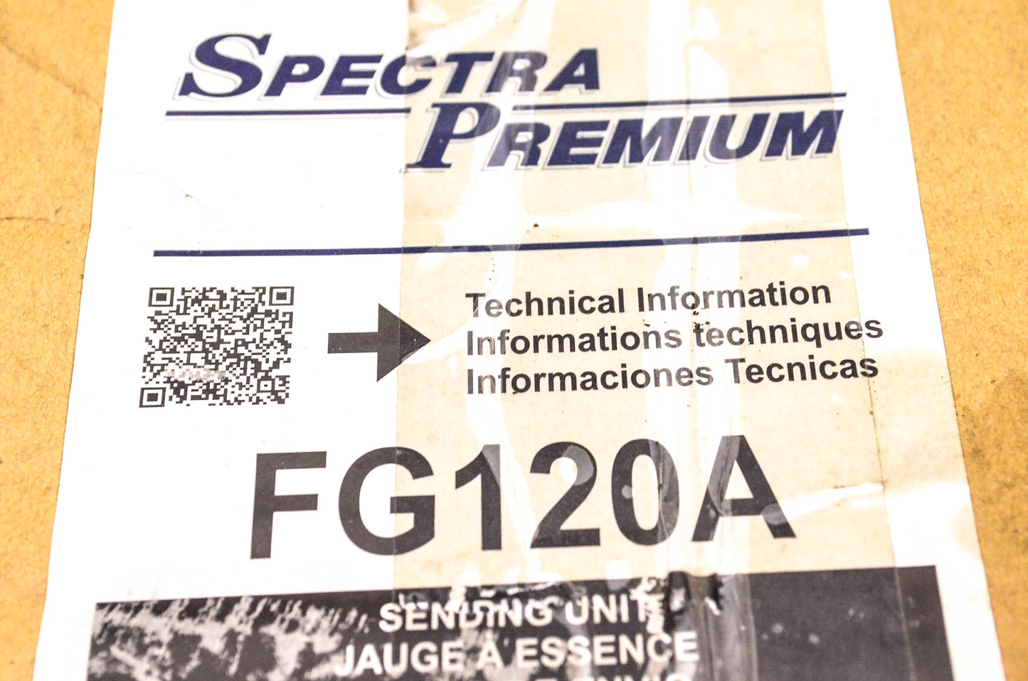 Spectra Premium FG120A Sending Unit NOS