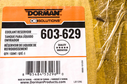 Dorman 603-629 Coolant Reservoir NOS