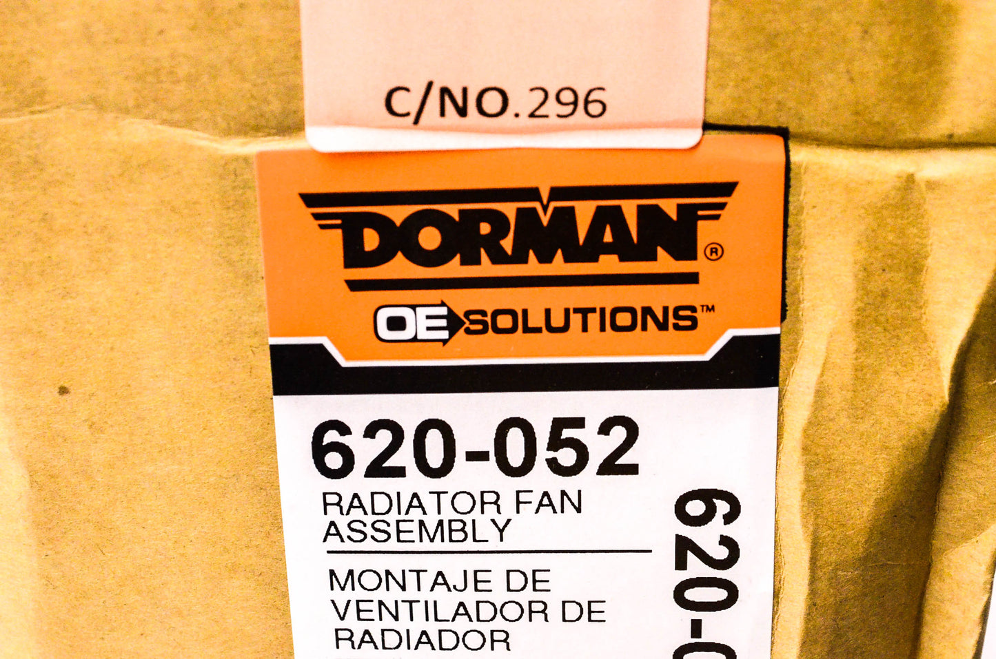 Dorman 620-052 Radiator Fan Assembly NOS