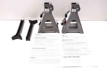 TEQ Correct TQ942 2 Ton Ratcheting Jack Stand Kit NOS