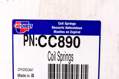 Carquest CC890 Coil Springs Kit NOS