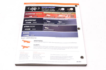 Sylvania LRG-2014 1997-2014 Automotive Lighting Replacement Guide NOS