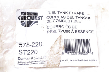 Carquest 578-220, ST220 Fuel Tank Straps Qty 2 NOS