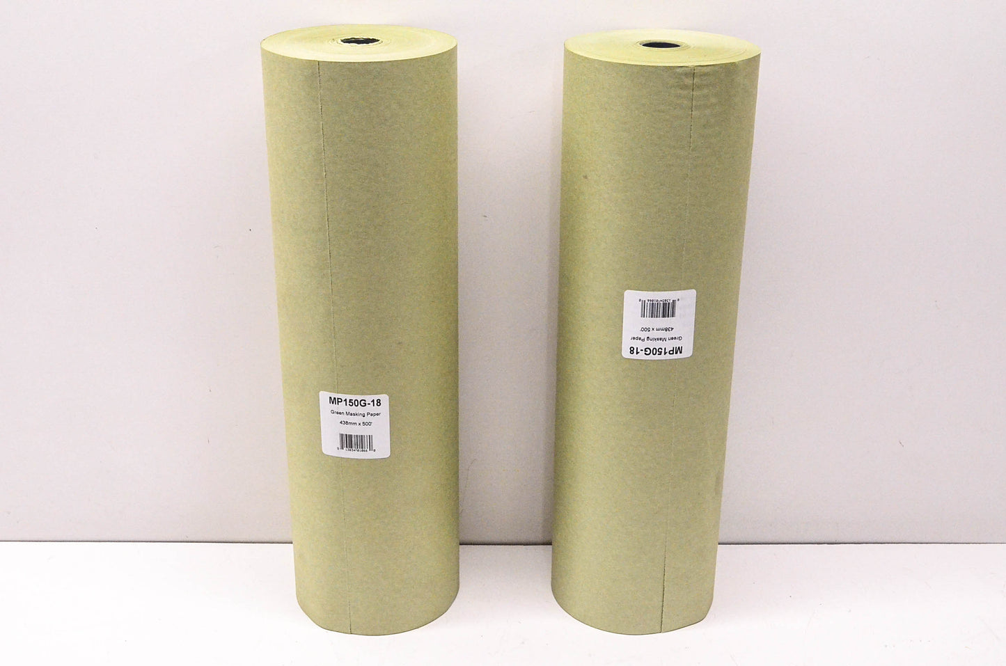 High Teck MP150G-18 438mm x 500' Green Masking Paper Qty 2 NOS