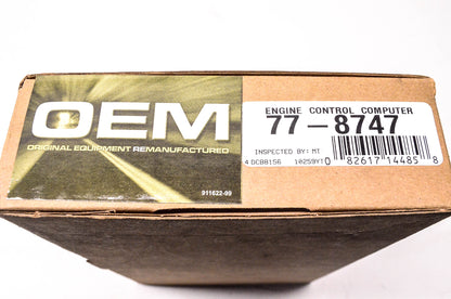 Carquest 77-8747 Remanufactured Engine Control Computer NOS