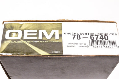 Carquest 78-6740 Remanufactured Engine Control Computer NOS