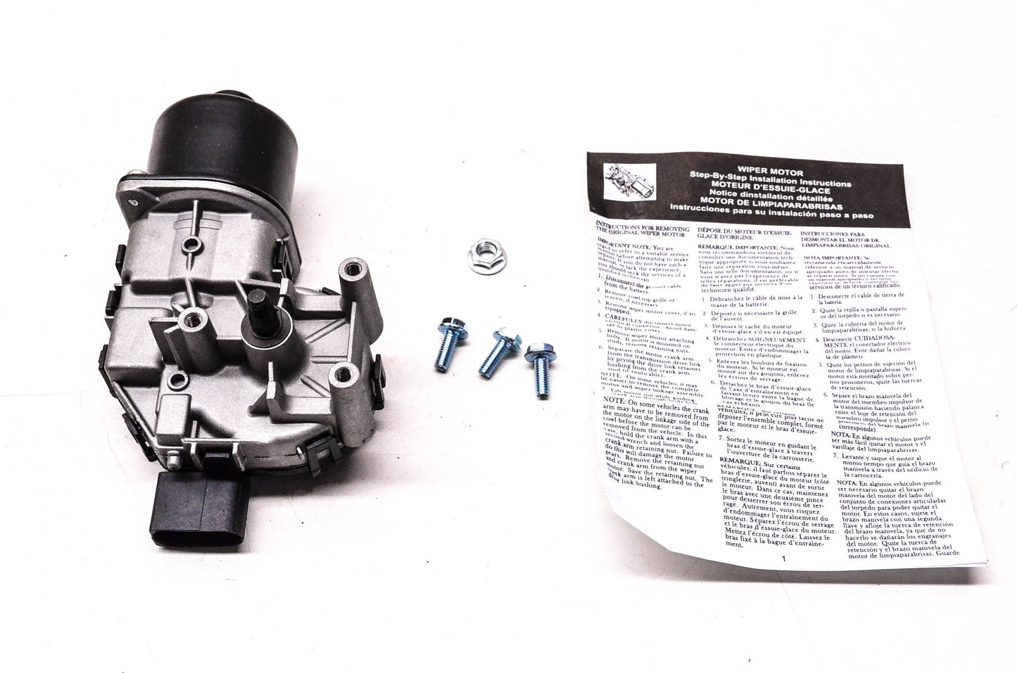Carquest 43-4418 Remanufactured Wiper Motor NOS