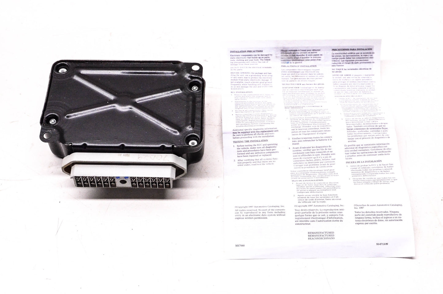 Carquest 73-70029 Remanufactured Relay Control Module NOS