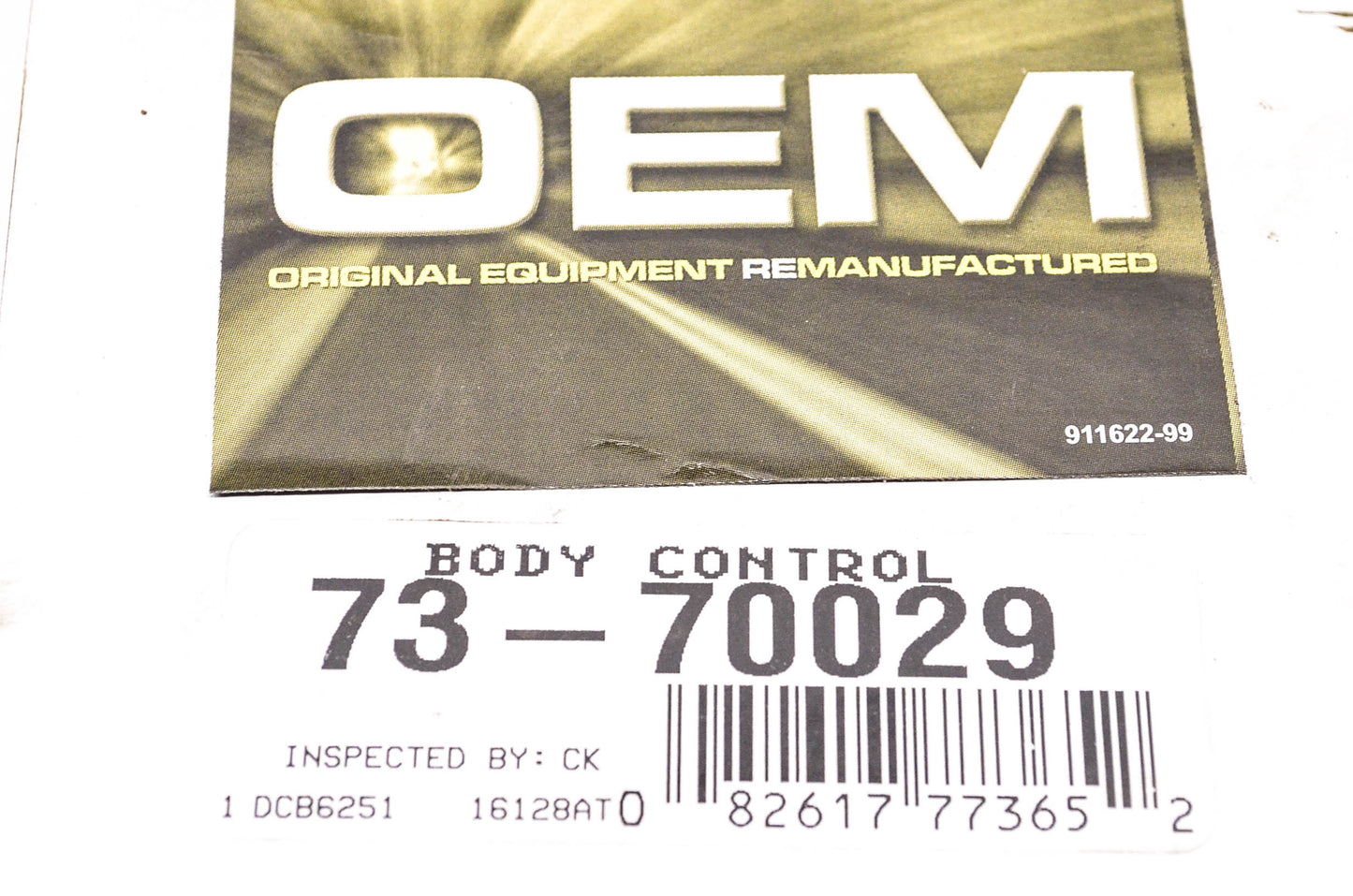 Carquest 73-70029 Remanufactured Relay Control Module NOS