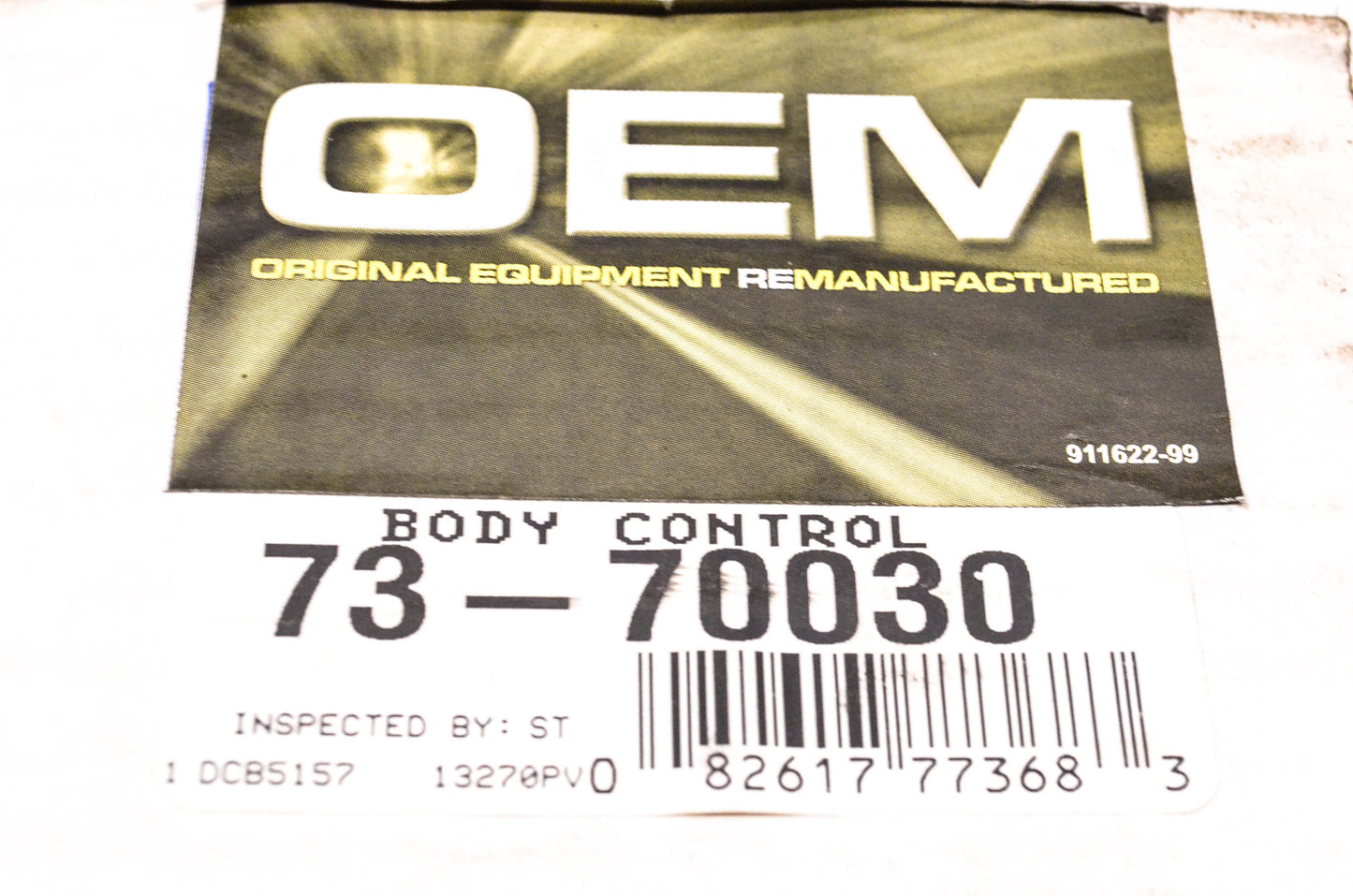 Carquest 73-70030 Remanufactured Relay Control Module NOS